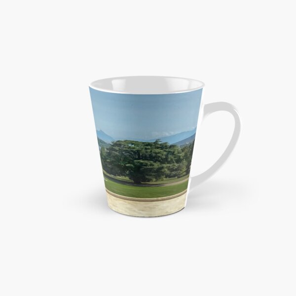 View from United Nations building in Geneva Switzerland Tall Mug