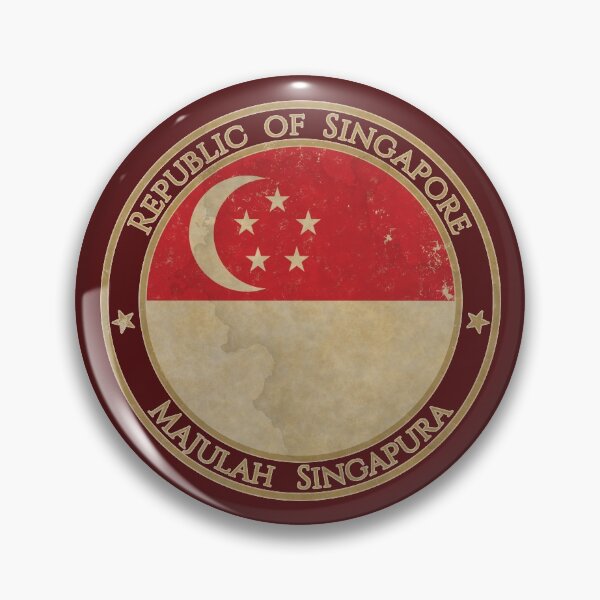 Item preview, Vintage Republic of Singapore Asia Asian Flag designed and sold by DragonXX.
