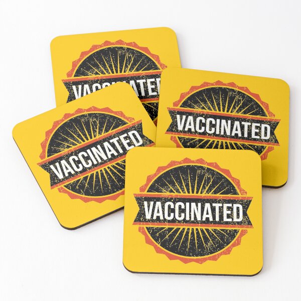 Item preview, Vaccinated Badge designed and sold by opalime.