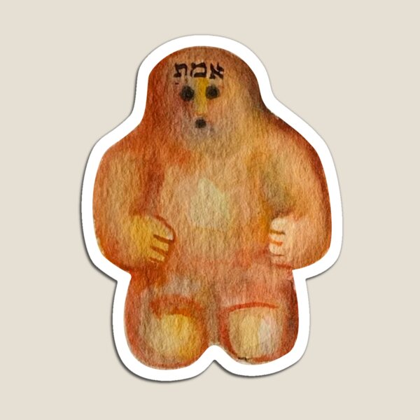 Aperçu de l'œuvre Der Golem - aquarelle créée et vendue par cambernstein.
