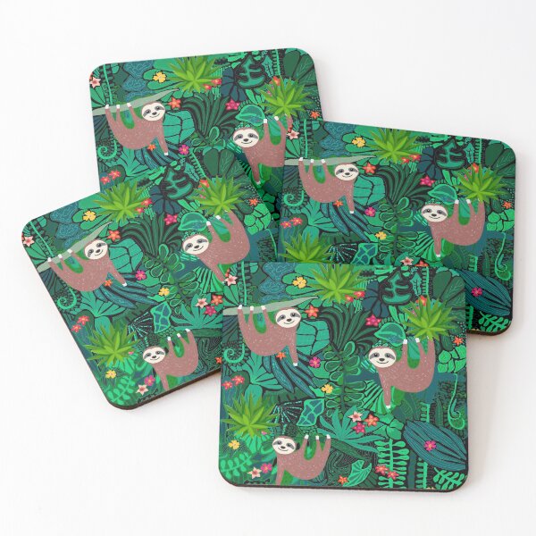 Item preview, Sloth Pattern Illustration  designed and sold by MarcSabuncu.