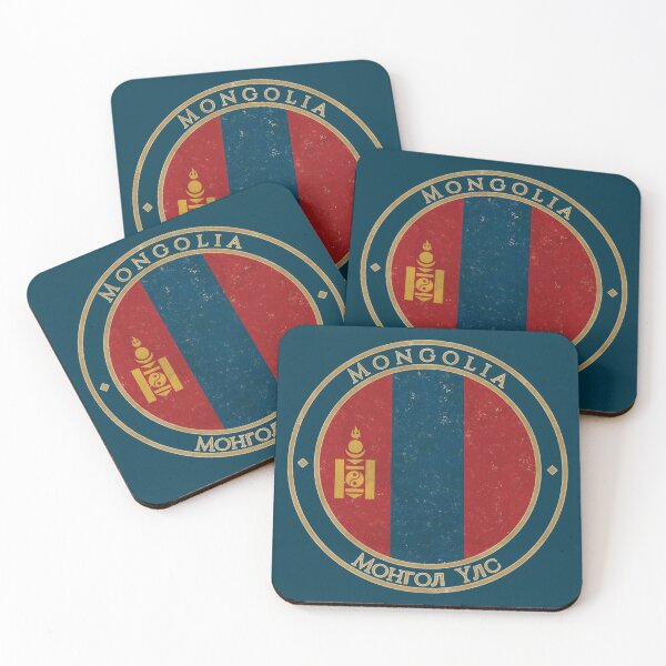 Item preview, Vintage Mongolia Asia Asian Flag designed and sold by DragonXX.