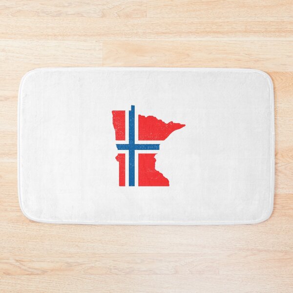 Item preview, Minnesota Norwegian Flag designed and sold by MinnesotApparel.
