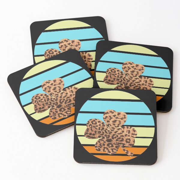 Item preview, Four Leaf Clover Sunset Saint Patrick’s Day designed and sold by UncleStuScience.