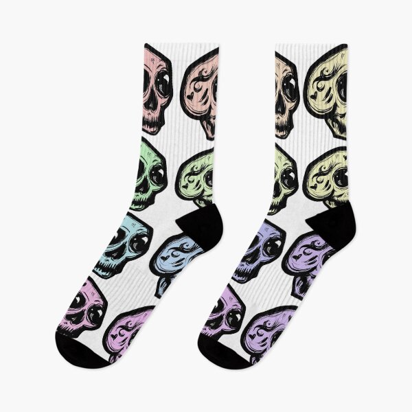 Item preview, Skull Pattern in Pastel Tone designed and sold by Nico Del G.