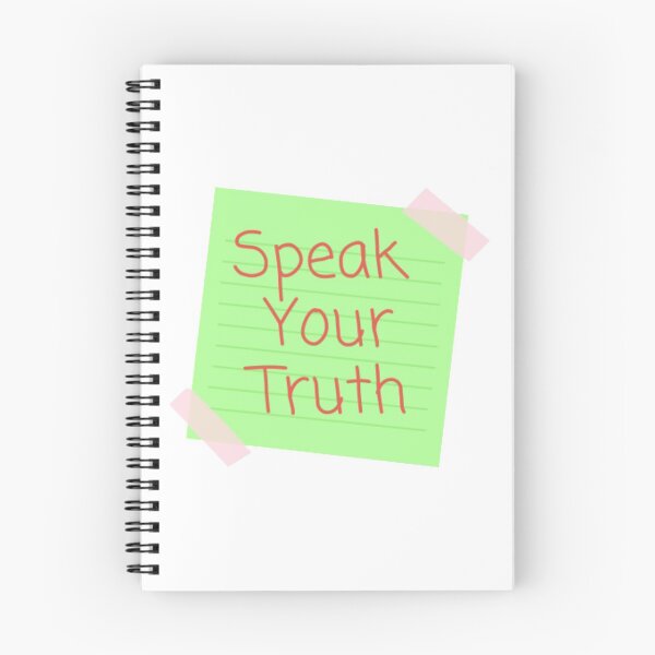 Item preview, Speak Your Truth Green Notepaper designed and sold by KayLadyBug.