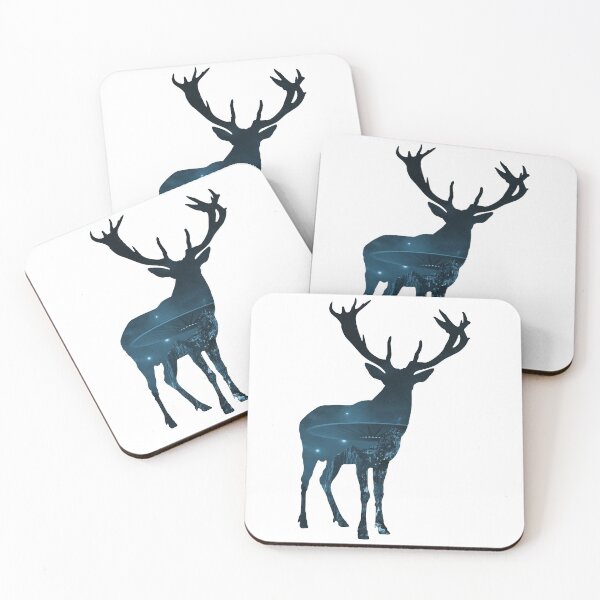 Item preview, Space Inside deer designed and sold by Bold Dark savage.