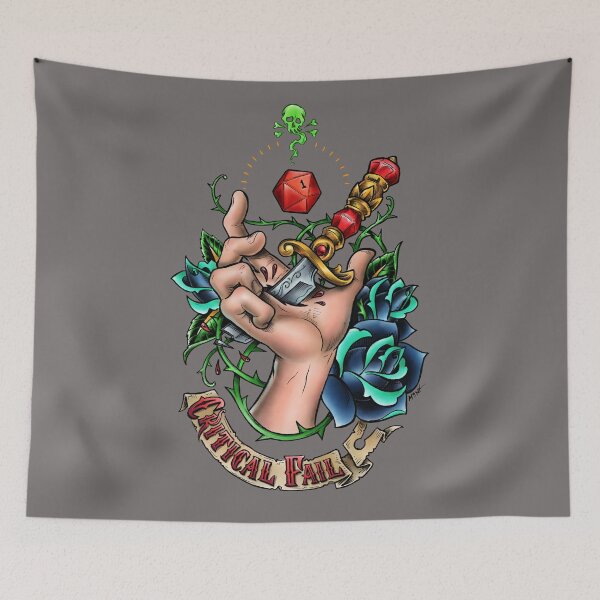 Item preview, Critical Fail designed and sold by IllustratorMonk.