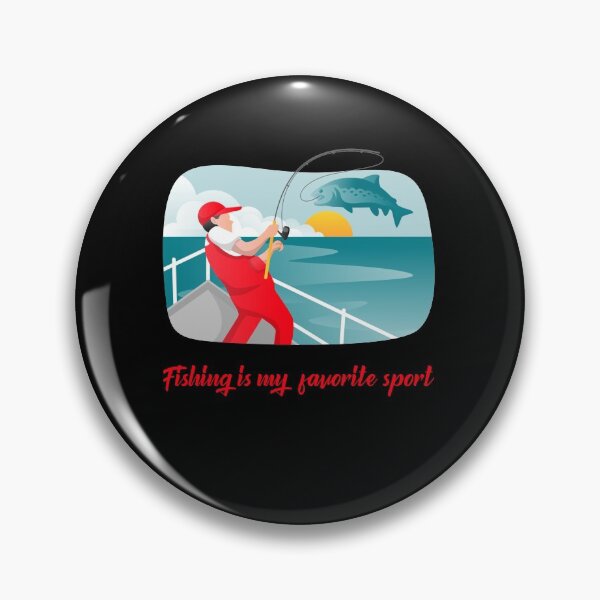 Item preview, Fishing is my favorite sport 2 fathers day designed and sold by JustSaiyan1.