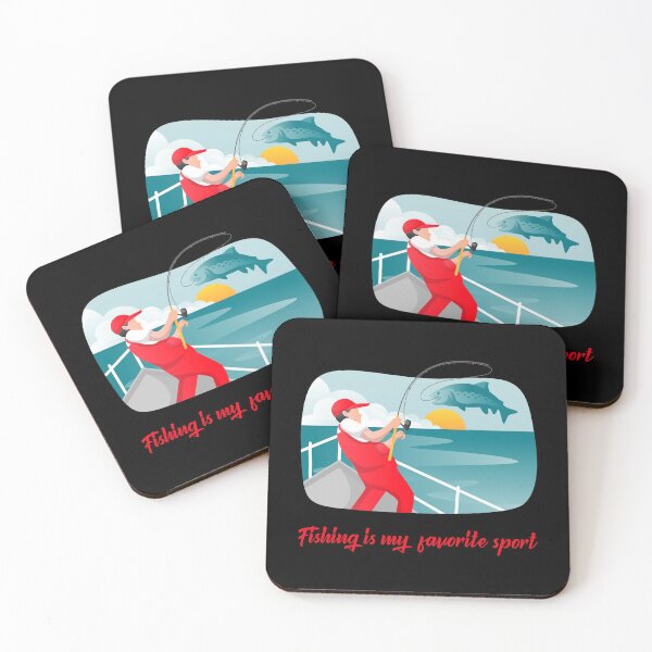Item preview, Fishing is my favorite sport 2 fathers day designed and sold by JustSaiyan1.