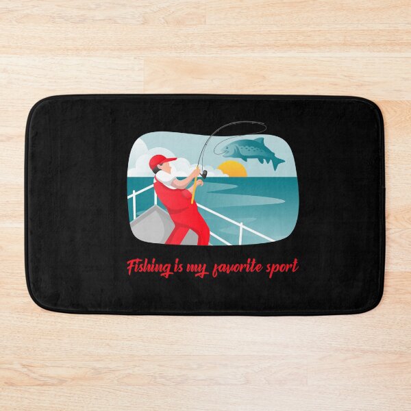 Item preview, Fishing is my favorite sport 2 fathers day designed and sold by JustSaiyan1.