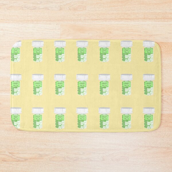 Item preview, Crazy Pill Bottle Yellow designed and sold by JaymieMetz.