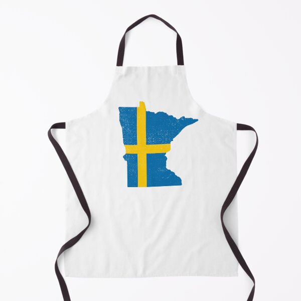 Item preview, Minnesota Swedish Flag designed and sold by MinnesotApparel.
