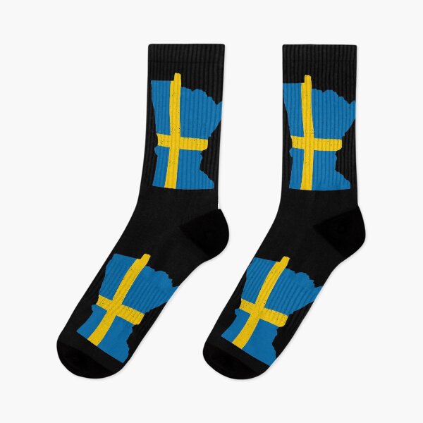 Item preview, Minnesota Swedish Flag designed and sold by MinnesotApparel.