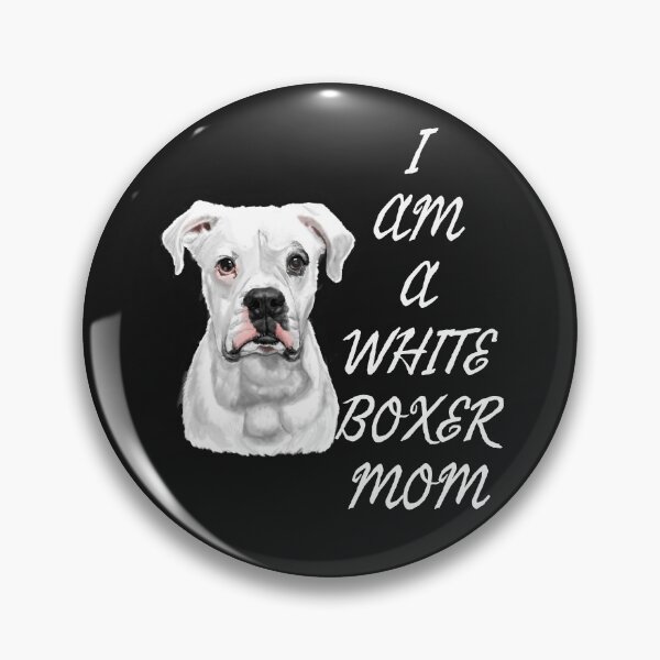 Item preview, White boxer mom designed and sold by Magnus Dahl.