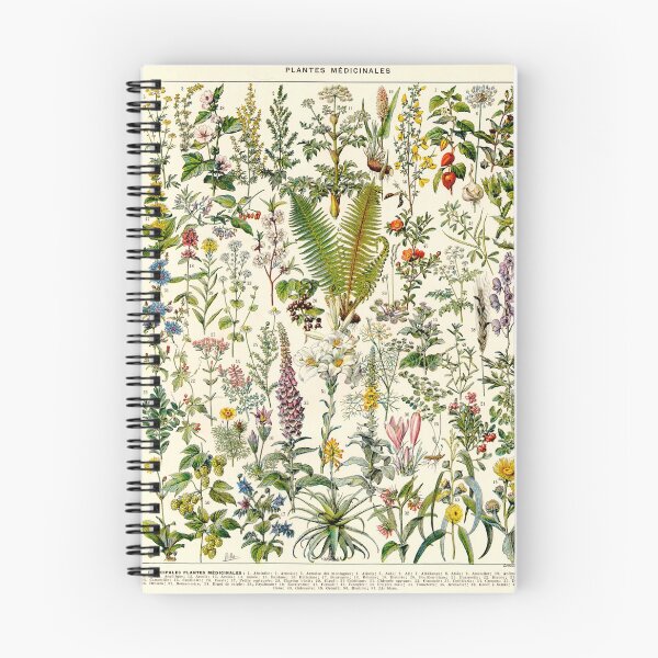 Item preview, Adolphe Millot Medicinal Plants Vintage Scientific Illustration Larousse French Language Encyclopedia designed and sold by Ejaaz.