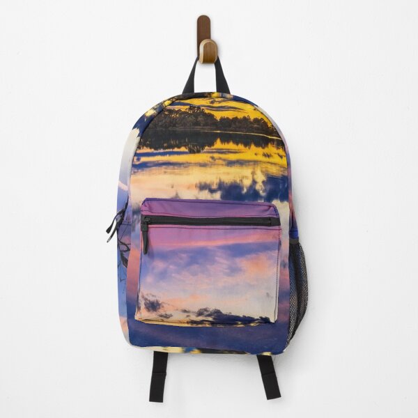 Item preview, Purple pink sky, lake view, dreamy landscape  designed and sold by August-E.