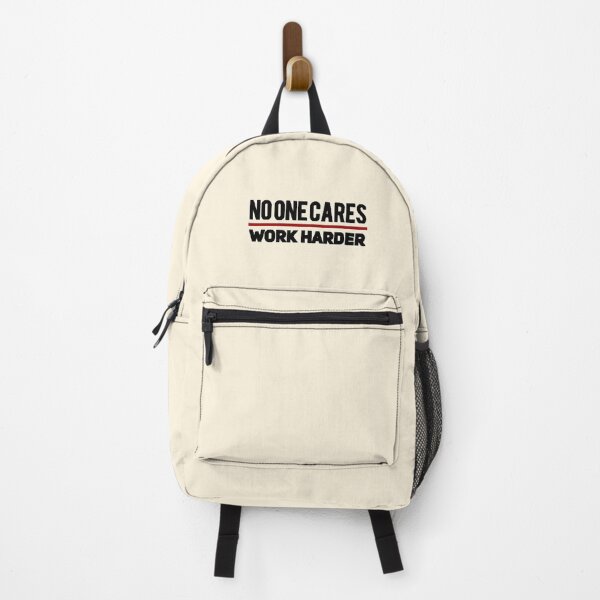 Item preview,  No One Cares Work Harder - retro design with black letters designed and sold by MCCreativeWorld.