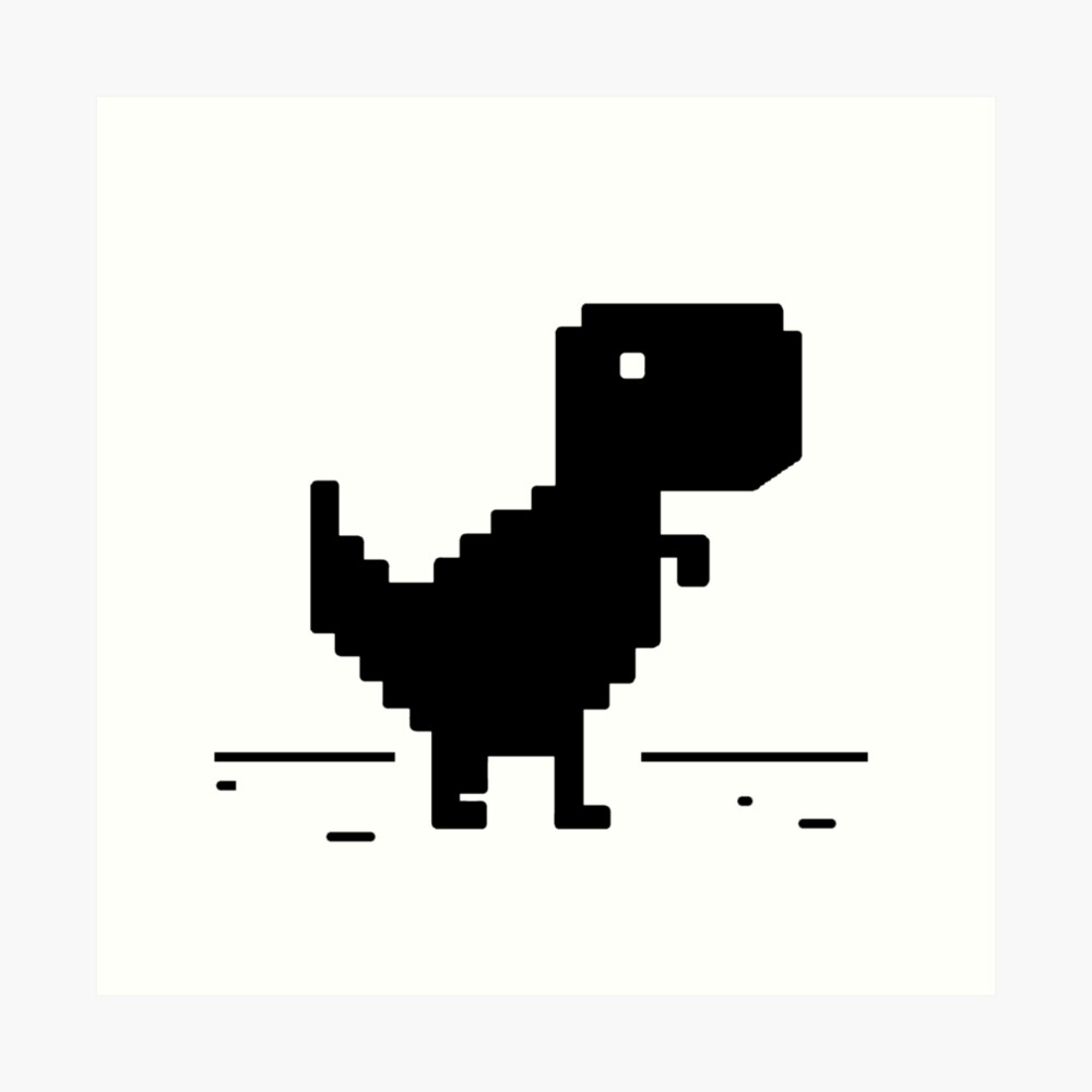 chrome dino color