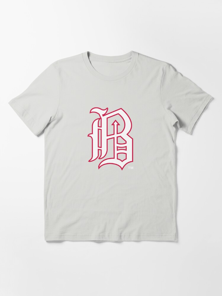 Boxercraft Men's Red/Heathered Gray Lehigh Valley IronPigs Long Sleeve Baseball T-Shirt Size: 3XL