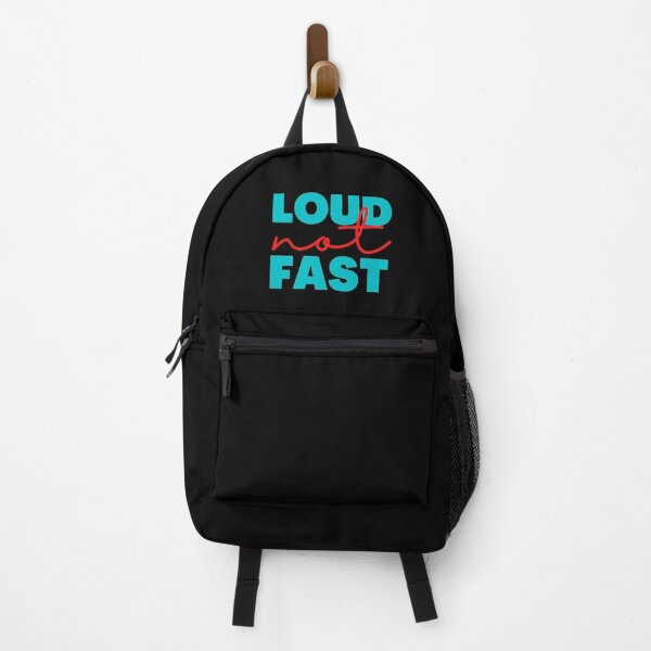 Item preview, Loud Not Fast Blue and Red Design designed and sold by SweetAndSpice.