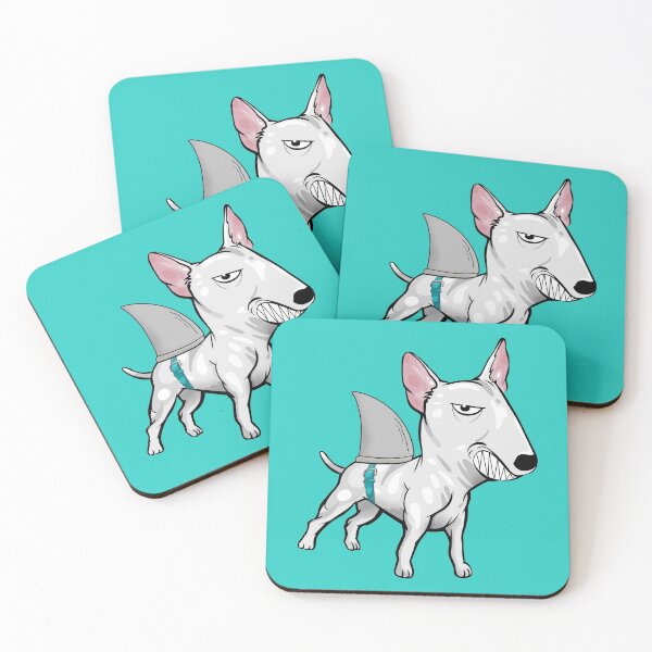 Item preview, Bull Terrier Shark designed and sold by Nisa Sirisaer.