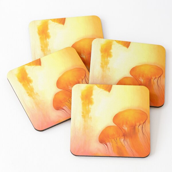 Item preview, Orange Jellyfish designed and sold by Brian Goodwin.