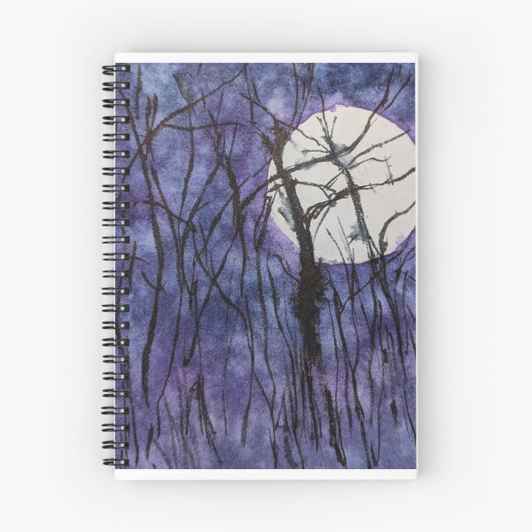 Item preview, Moonlight Trees II designed and sold by HeronsKeep.