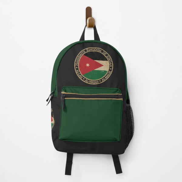 Item preview, Vintage Hashemite Kingdom of Jordan Asia Asian Flag designed and sold by DragonXX.