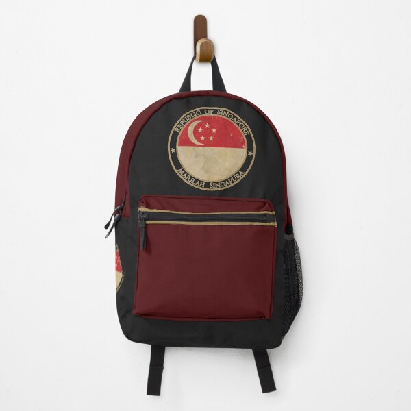 Item preview, Vintage Republic of Singapore Asia Asian Flag designed and sold by DragonXX.