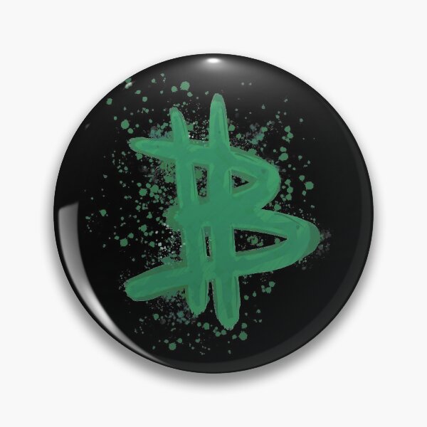 Item preview, B Is For Bitcoin Acid Rain Edition designed and sold by IsaacDackson.