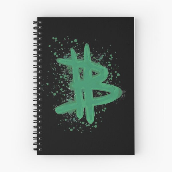 Item preview, B Is For Bitcoin Acid Rain Edition designed and sold by IsaacDackson.