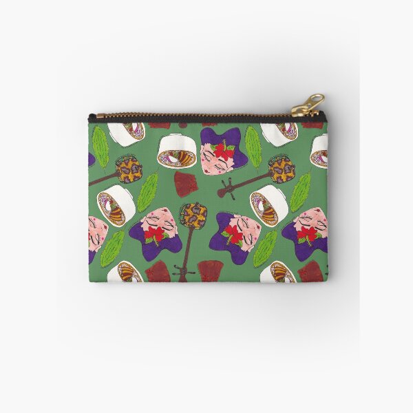 Item preview, Okinawan Mix in Seaweed Green designed and sold by wolflenoa.