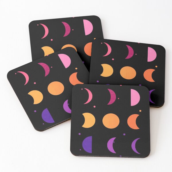 Item preview, sapphic moon phases (2) designed and sold by marie designs.
