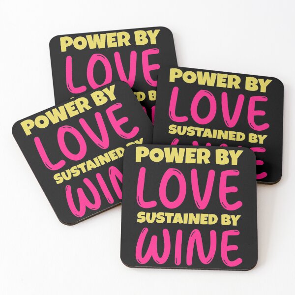 Item preview, Power By Love Sustained By Wine designed and sold by Wachi-A.