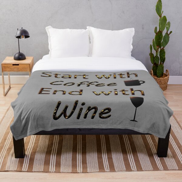 Item preview, Coffee and Wine - Black and Gold designed and sold by MiSoHangry.