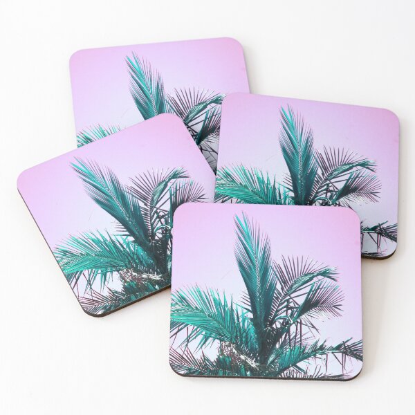 Item preview, Palm Tree in Pink and Green designed and sold by KeksWorkroom.