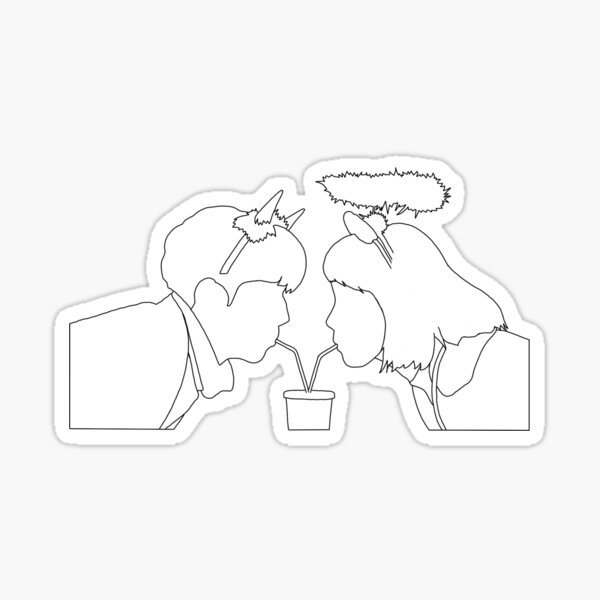 weightlifting fairy kim bok joo carnival drink scene Sticker