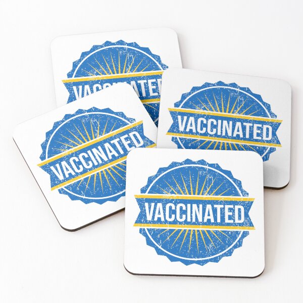 Item preview, Vaccinated Badge designed and sold by opalime.