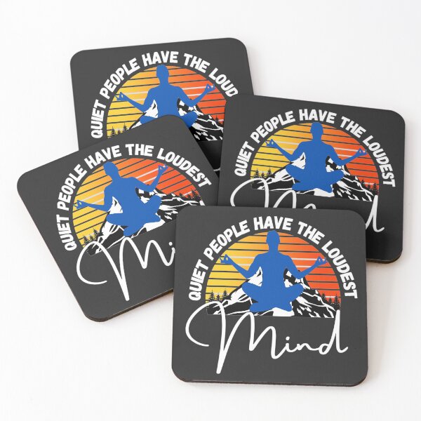 Item preview, Quiet people have the loudest mind (Blue Yoga) designed and sold by UnboundFull.