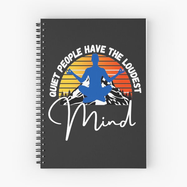 Item preview, Quiet people have the loudest mind (Blue Yoga) designed and sold by UnboundFull.