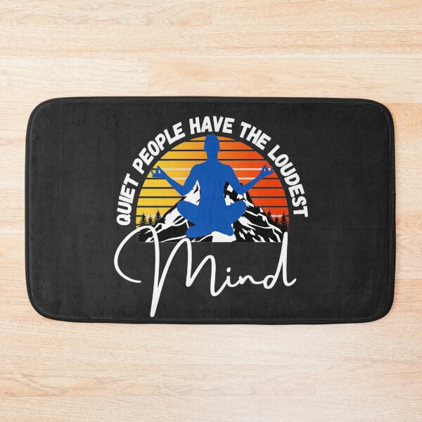 Item preview, Quiet people have the loudest mind (Blue Yoga) designed and sold by UnboundFull.