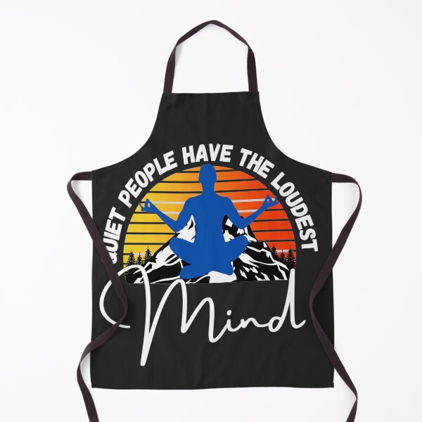 Item preview, Quiet people have the loudest mind (Blue Yoga) designed and sold by UnboundFull.