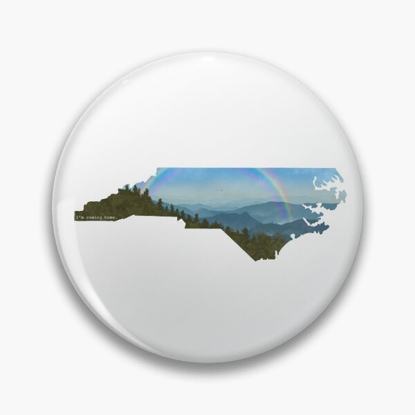 Item preview, North Carolina mountains and rainbow designed and sold by simplySstudios.