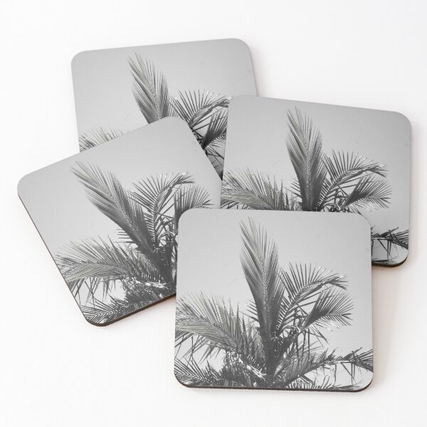 Item preview, Top of Palm Tree in Shades of Gray designed and sold by KeksWorkroom.