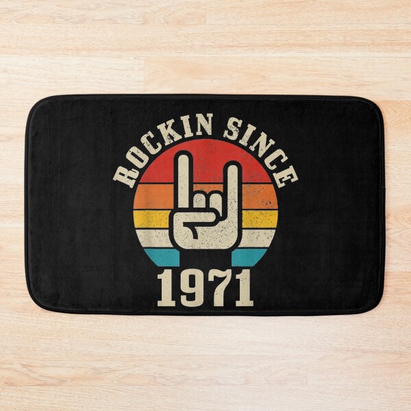 Item preview, Rockin' Since 1971 Vintage Rock Music 50th Birthday Gift designed and sold by anniversaryshop.