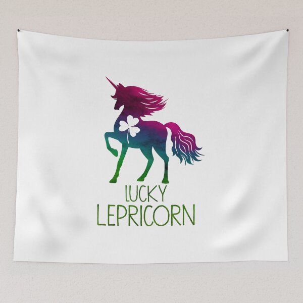 Item preview, St Paddys Day Unicorn Lepricorn Shamrock Leprechaun Rainbow designed and sold by friendly-fox.