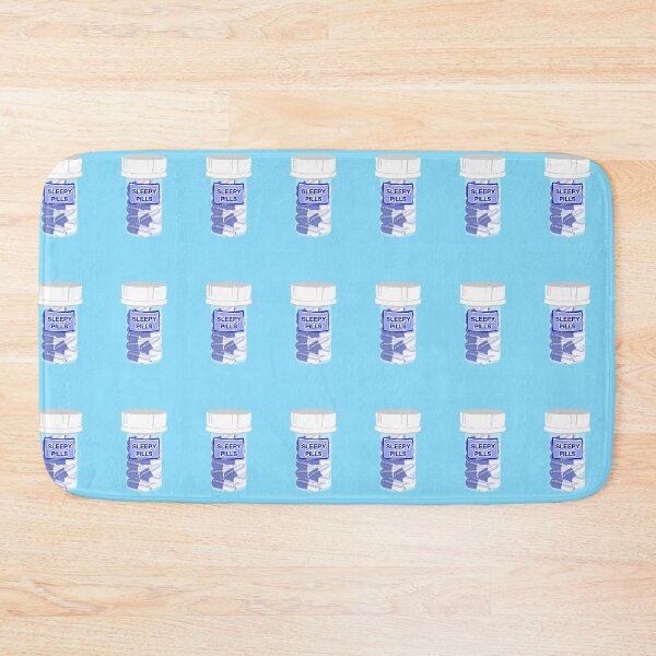Item preview, Sleepy Pill Bottle Blue designed and sold by JaymieMetz.