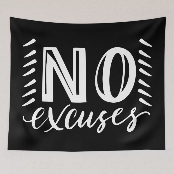 Item preview, No Excuses designed and sold by ProjectX23.