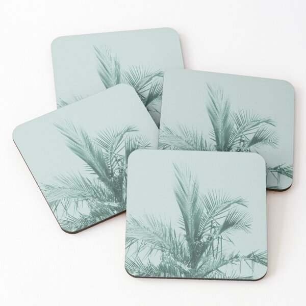 Item preview, Palm Tree Leaves in Pale Green designed and sold by KeksWorkroom.